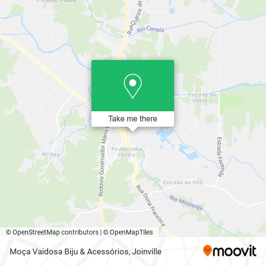 Moça Vaidosa Biju & Acessórios map