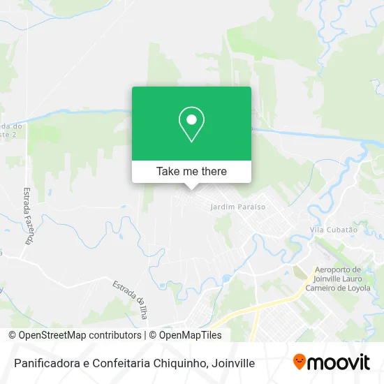 Panificadora e Confeitaria Chiquinho map