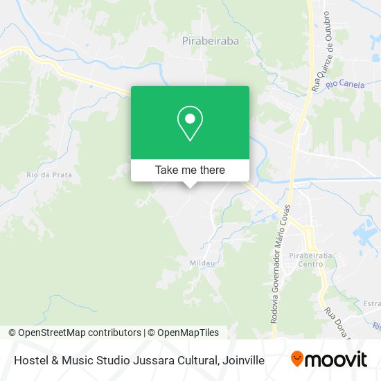 Hostel & Music Studio Jussara Cultural map