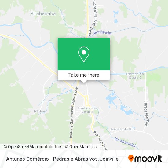 Antunes Comércio - Pedras e Abrasivos map