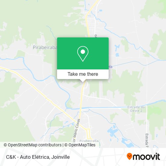 C&K - Auto Elétrica map