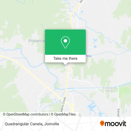 Quadrangular Canela map