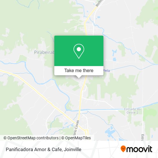 Panificadora Amor & Cafe map