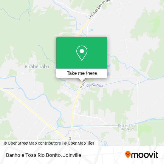 Banho e Tosa Rio Bonito map