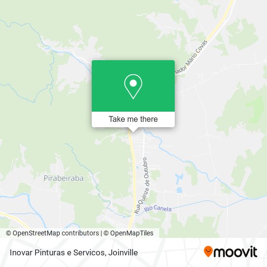 Inovar Pinturas e Servicos map