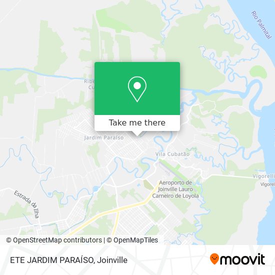 ETE JARDIM PARAÍSO map
