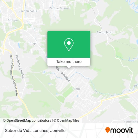 Sabor da Vida Lanches map