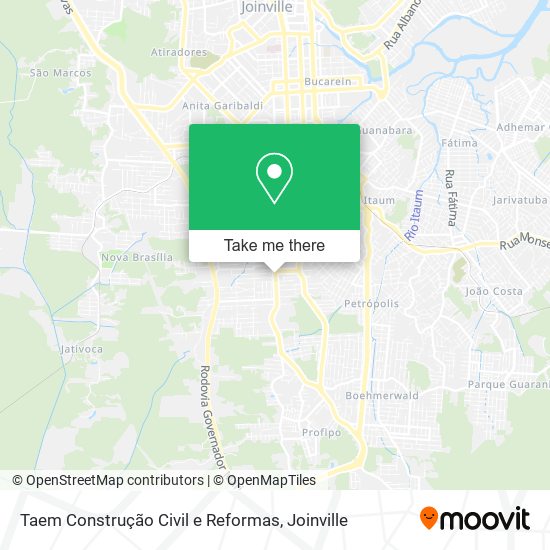 Taem Construção Civil e Reformas map