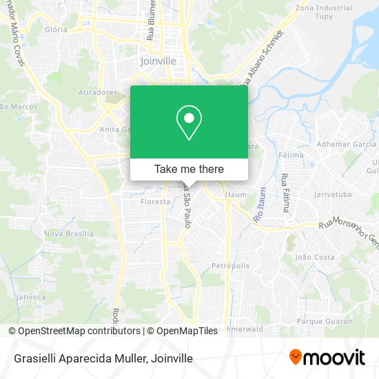 Grasielli Aparecida Muller map
