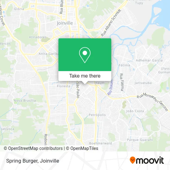 Spring Burger map