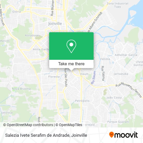 Salezia Ivete Serafim de Andrade map