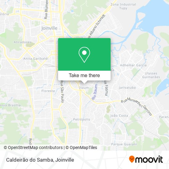 Caldeirão do Samba map