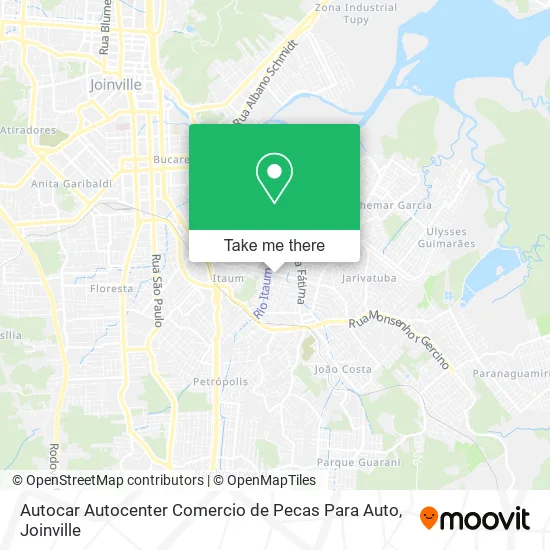 Autocar Autocenter Comercio de Pecas Para Auto map