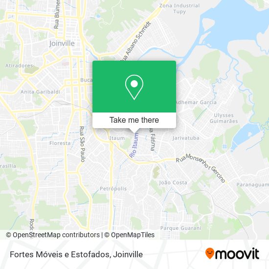 Fortes Móveis e Estofados map