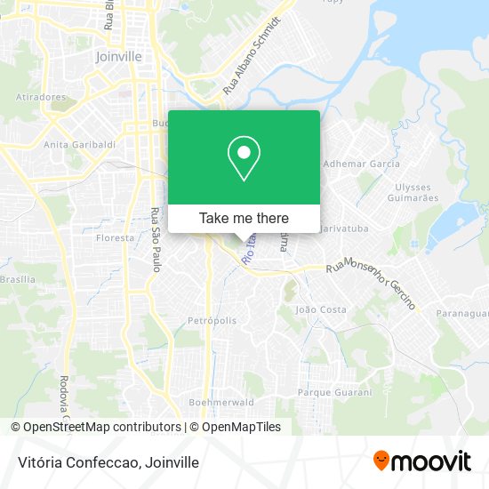 Vitória Confeccao map