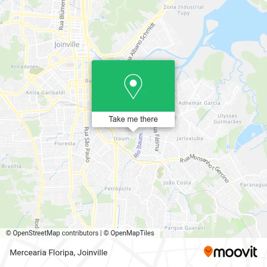 Mercearia Floripa map