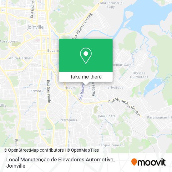 Local Manutenção de Elevadores Automotivo map