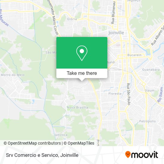 Srv Comercio e Servico map