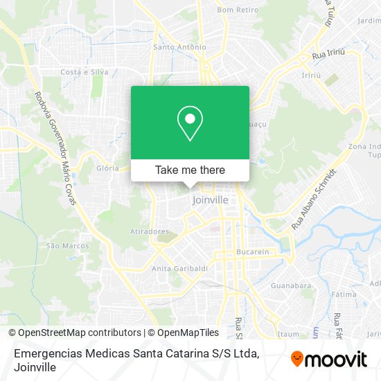 Emergencias Medicas Santa Catarina S / S Ltda map