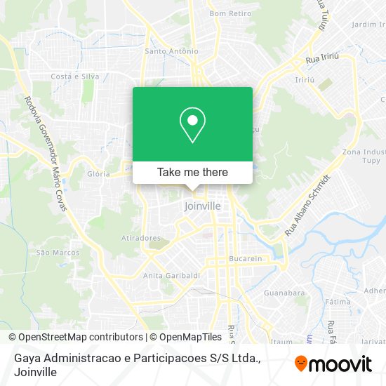 Gaya Administracao e Participacoes S / S Ltda. map