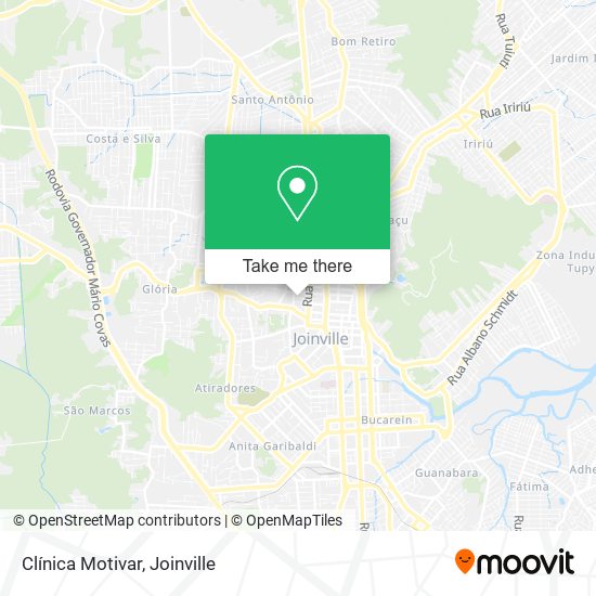 Clínica Motivar map