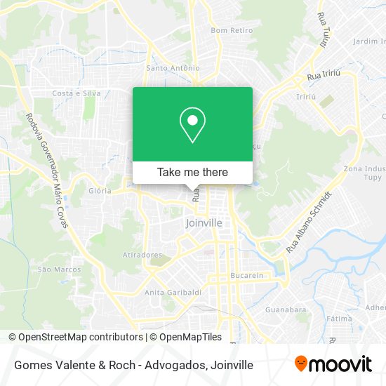 Gomes Valente & Roch - Advogados map