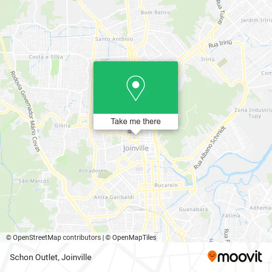 Schon Outlet map