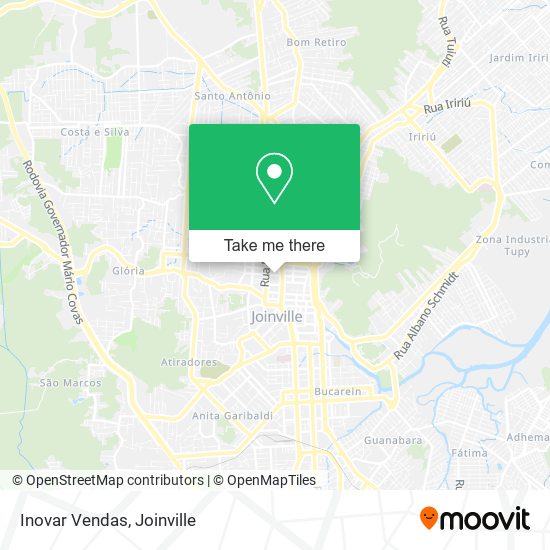 Inovar Vendas map