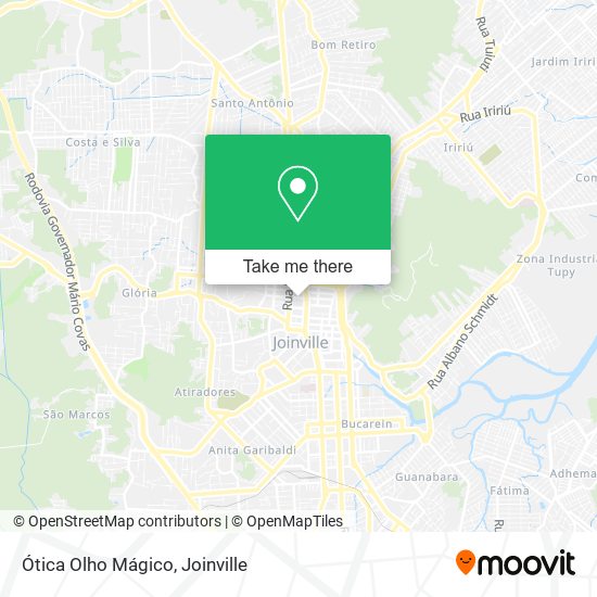 Ótica Olho Mágico map