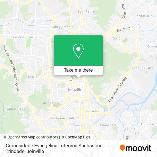 Comunidade Evangélica Luterana Santíssima Trindade map