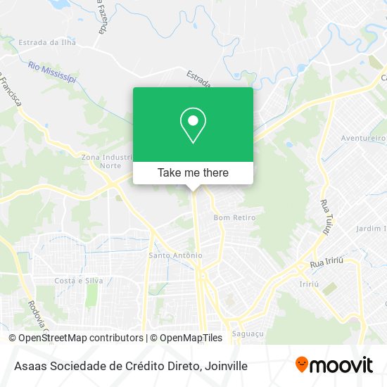 Asaas Sociedade de Crédito Direto map