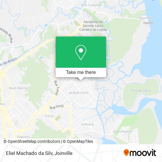 Eliel Machado da Silv map