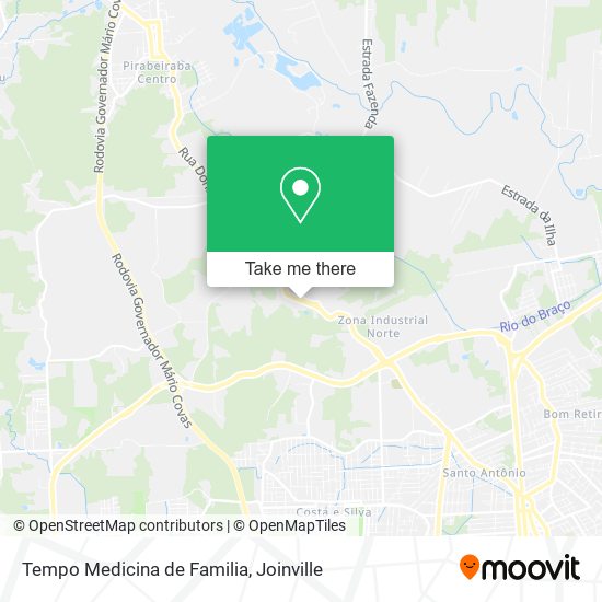 Tempo Medicina de Familia map