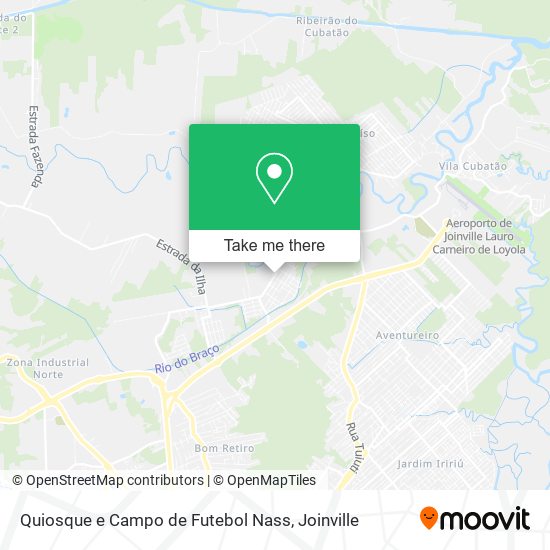 Quiosque e Campo de Futebol Nass map