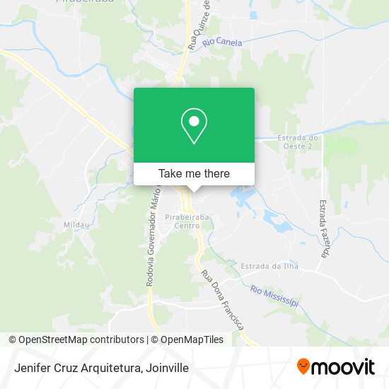 Jenifer Cruz Arquitetura map