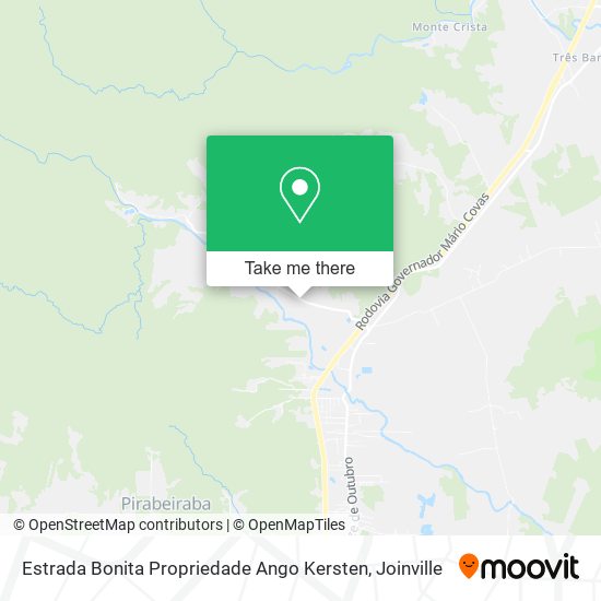 Estrada Bonita Propriedade Ango Kersten map