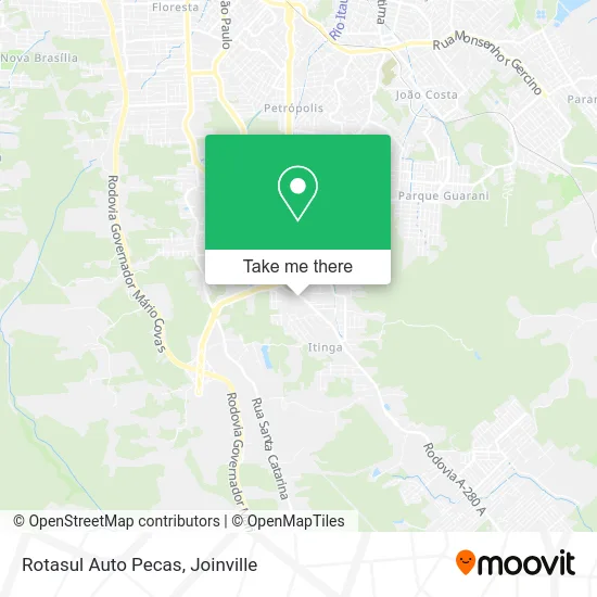 Rotasul Auto Pecas map