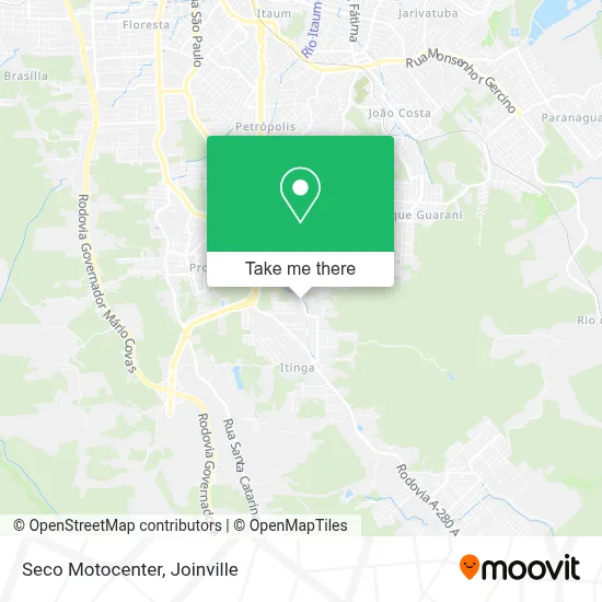 Seco Motocenter map
