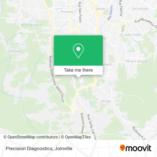 Precision Diagnostics map