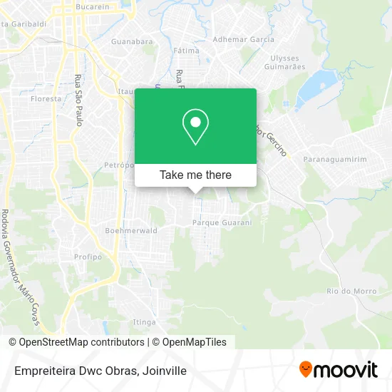 Empreiteira Dwc Obras map