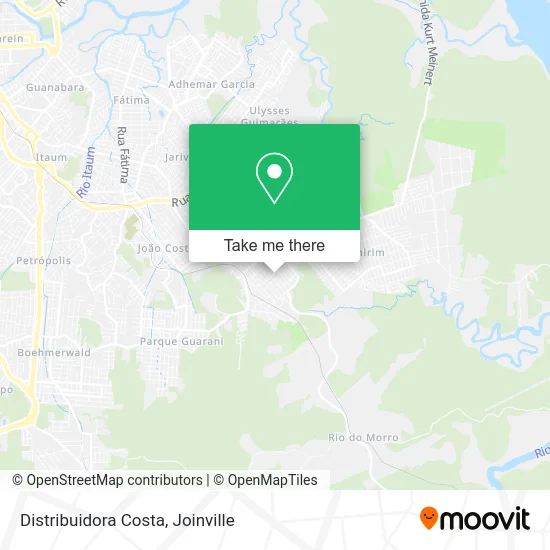 Distribuidora Costa map