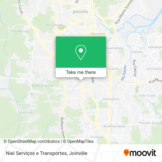 Niel Serviços e Transportes map