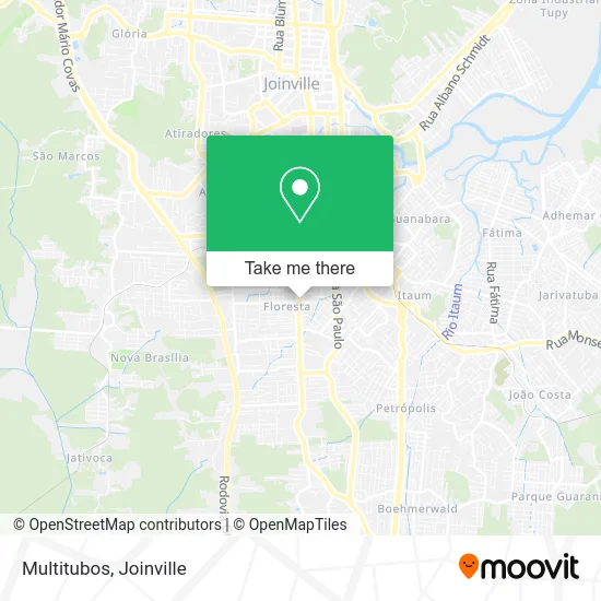 Multitubos map