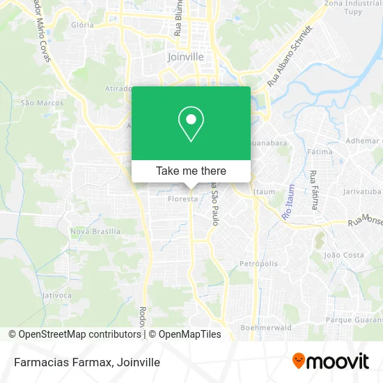 Farmacias Farmax map