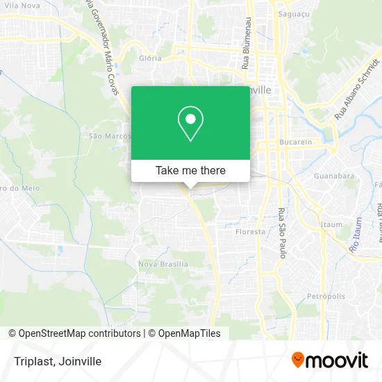 Triplast map