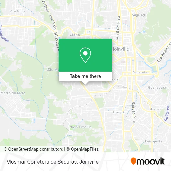 Mosmar Corretora de Seguros map