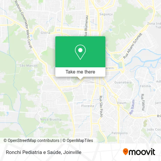 Ronchi Pediatria e Saúde map
