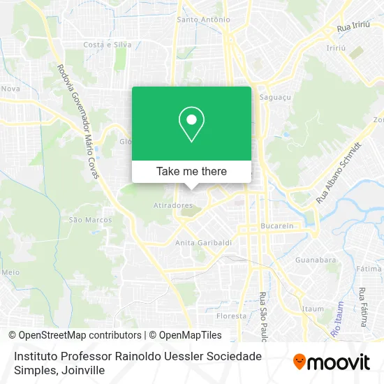 Instituto Professor Rainoldo Uessler Sociedade Simples map