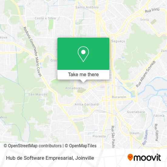 Hub de Software Empresarial map