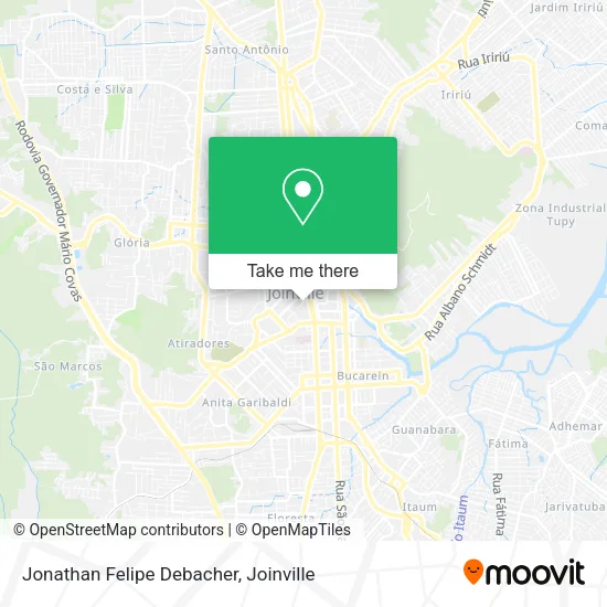 Jonathan Felipe Debacher map